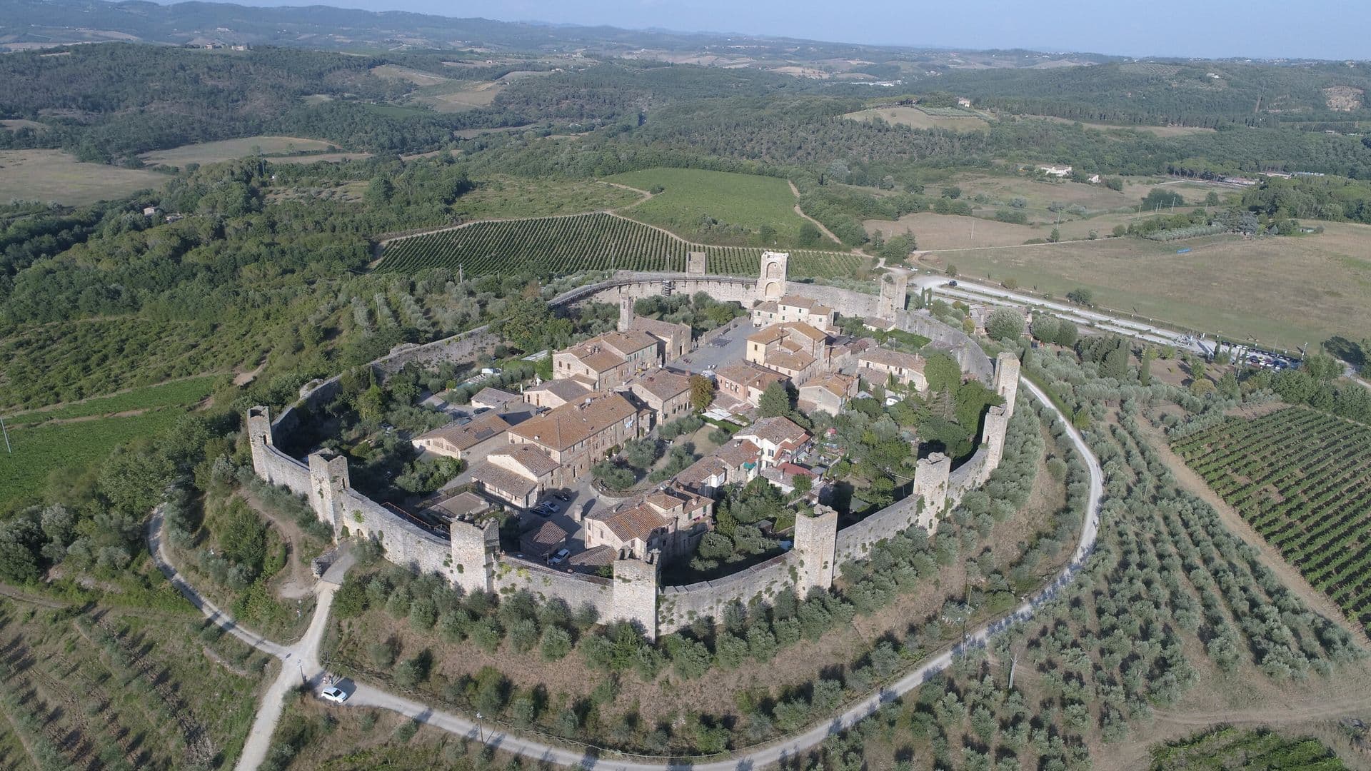 Monteriggioni, Tuscany, Italy